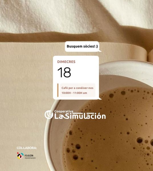 La Cooperativa Cultural La Simulación organiza una sesión para ampliar su base societaria y empezar a crecer